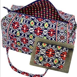 Vera Bradley Sun Valley Large Duffle & pouch